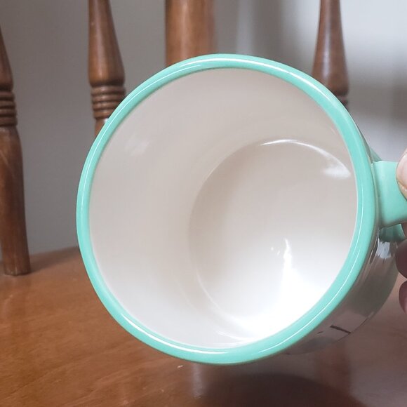 Anthropologie Handpainted M Mug - Picture 5 of 7